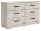 Shawburn Full Panel Headboard with Dresser and Chest