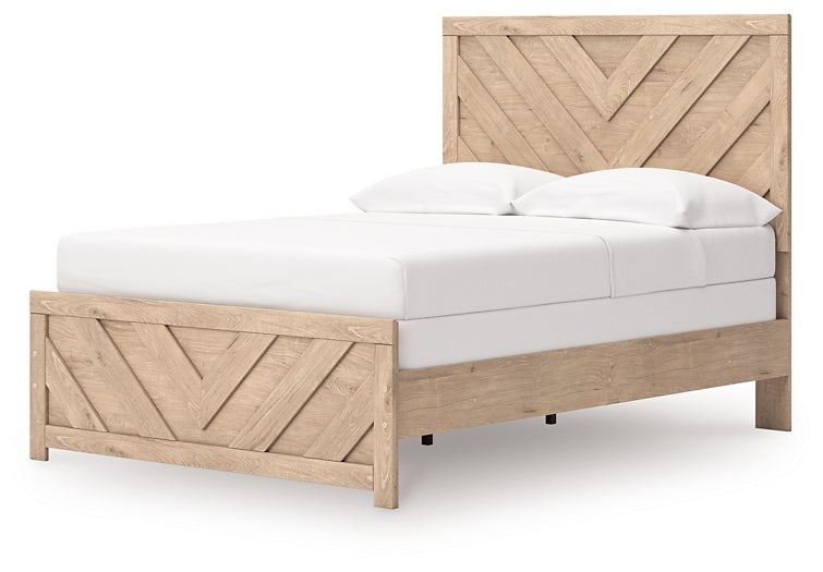 Sanginlane  Panel Bed