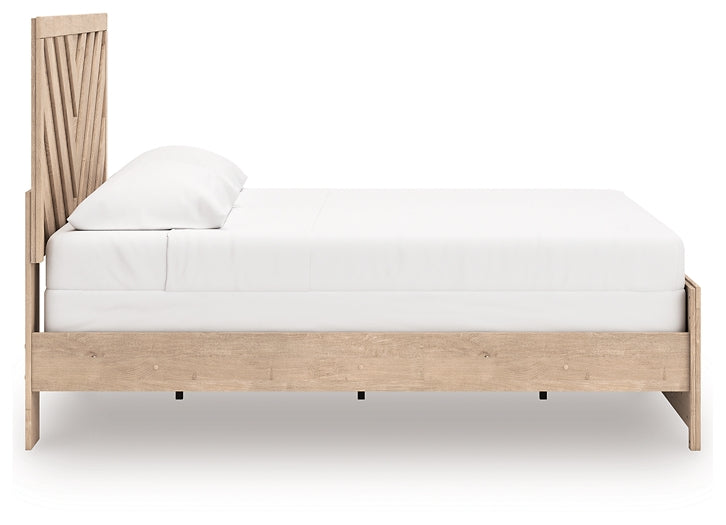 Sanginlane  Panel Bed