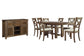 Moriville Dining Table and 6 Chairs with Storage